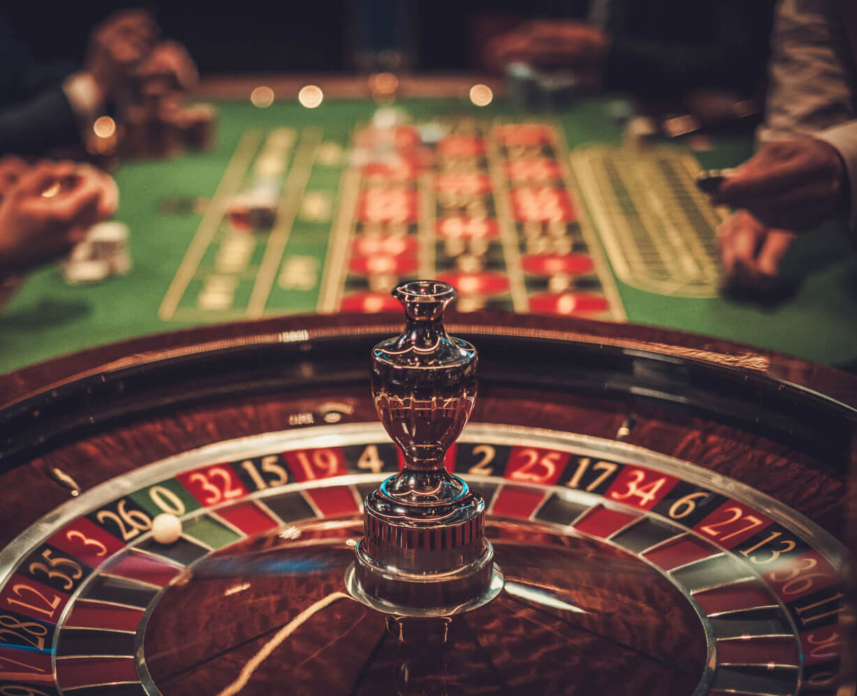 A game of roulette